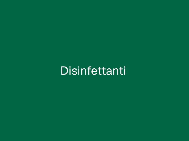 Disinfettanti