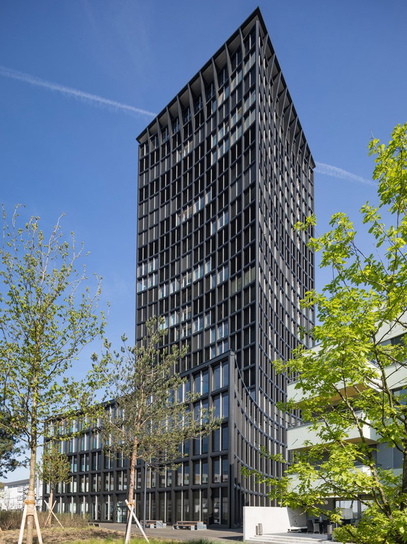 La CERES-Tower offre 136 appartamenti di tante dimensioni diverse.
