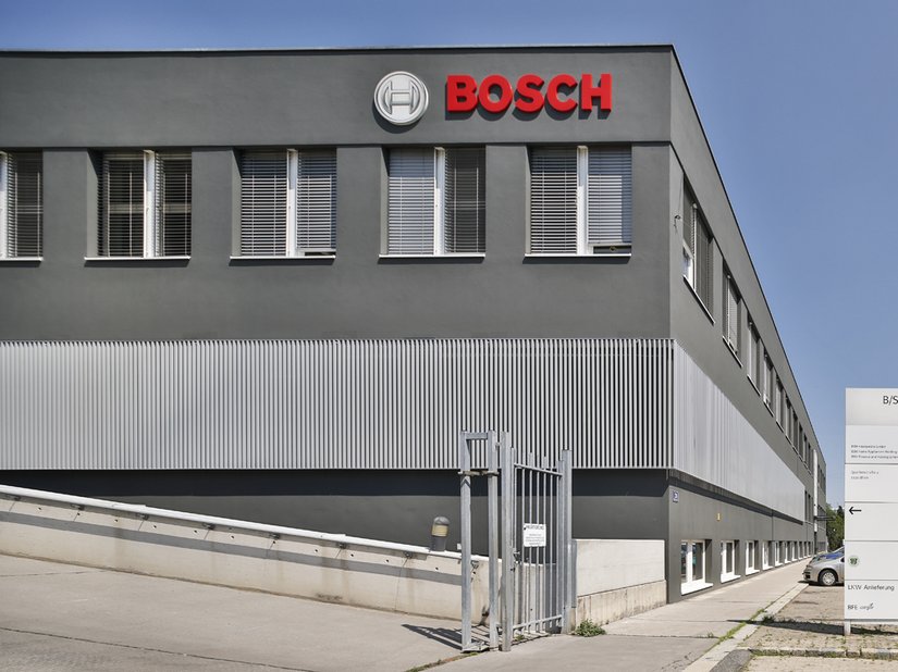 La scelta cromatica per Bosch è stata effettuata con la massima attenzione fin nei minimi dettagli.