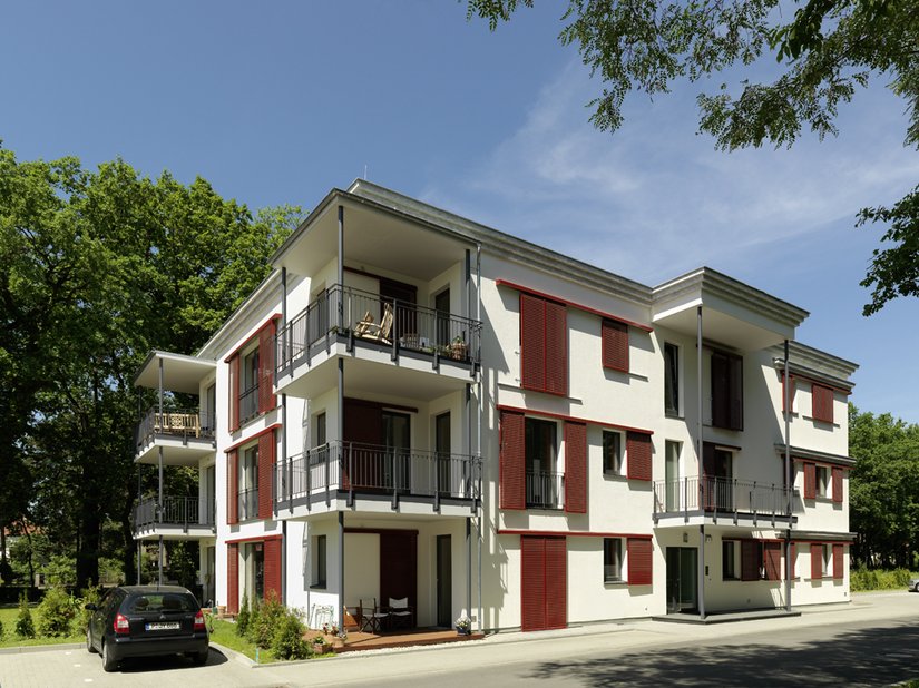 Il nuovo complesso residenziale è sorto nelle immediate vicinanze del Filmpark Babelsberg.