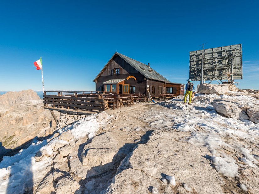 Il Rifugio Capanna Piz Fassa è una meta molto apprezzata dagli escursionisti.
