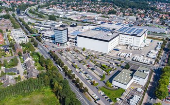 <p>Sede Brillux a Münster: produzione di vernici e idropitture</p>