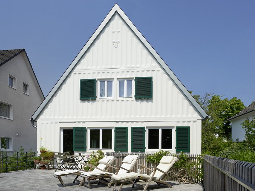 La casa unifamiliare ha vinto un Fassadenpreis (premio per le facciate) nella categoria degli edifici storici e delle facciate in stile.