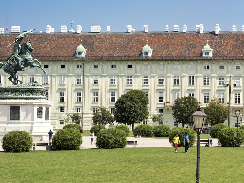 Il Tratto Leopoldino è una delle più grandi e antiche parti dell'Hofburg di Vienna.