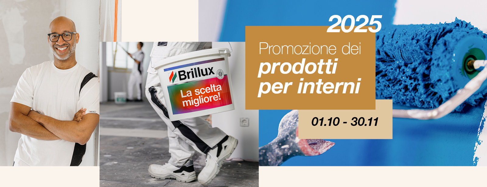 La promozione dei prodotti per interni Brillux
