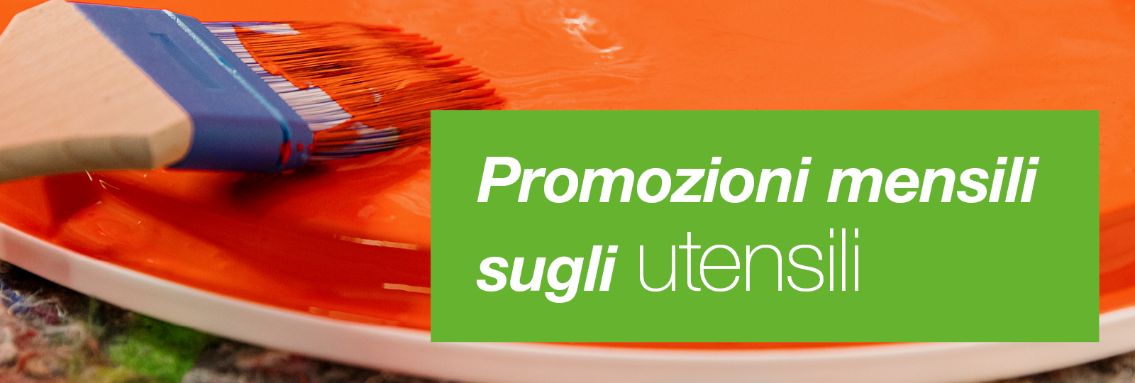 Promozione sugli utensili