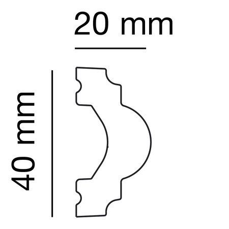 Profilo per parete WP 1120, Anwendungsbild 1