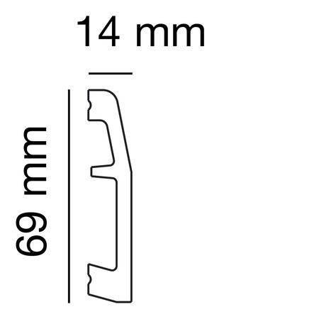 Battiscopa SP 1125, Anwendungsbild 1
