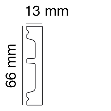Profilo per parete WP 1157, Anwendungsbild 1