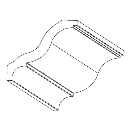 Profilo in polistirolo PS 2502, Anwendungsbild 2