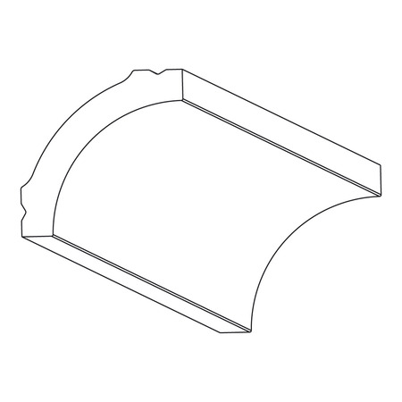 Profilo in polistirolo PS 2521, Anwendungsbild 2
