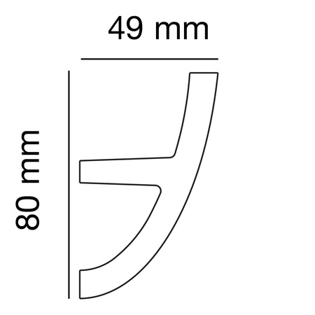Modanatura TL 3373, Anwendungsbild 1