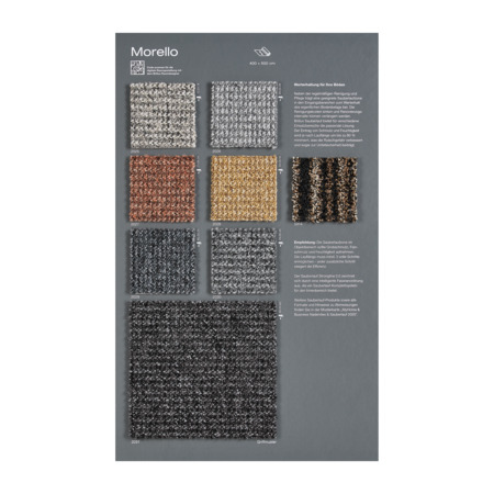 Moquette Morello, Anwendungsbild 1