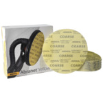Set di dischi abrasivi Abranet Yellow Soft, Ø 225 mm, grana coarse (1 conf.) / medium (2 conf.) / fine (2 conf.), 3360