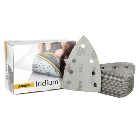Set di strisce abrasive Iridium, 100 x 152 x 152 mm, P60/P80/P100/P120, 1431