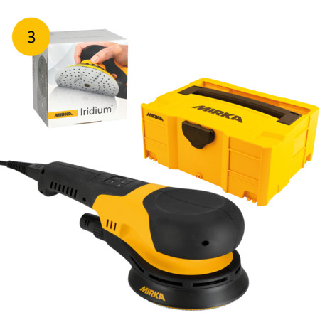 Levigatrice rotativa e lucidatrice Mirka DEROS RS 600 3306