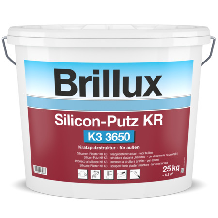 Intonaco al silicone KR K3 3650