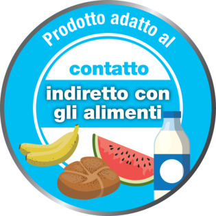 Adatto al contatto indiretto con gli alimenti