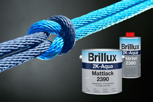 Forza imbattibile: Brillux 2K-Aqua Smalto opaco 2390